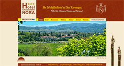 Desktop Screenshot of hotel-nora.de